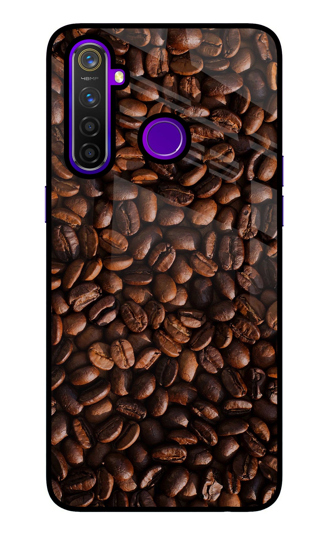 Coffee Beans Realme 5 Pro Glass Case