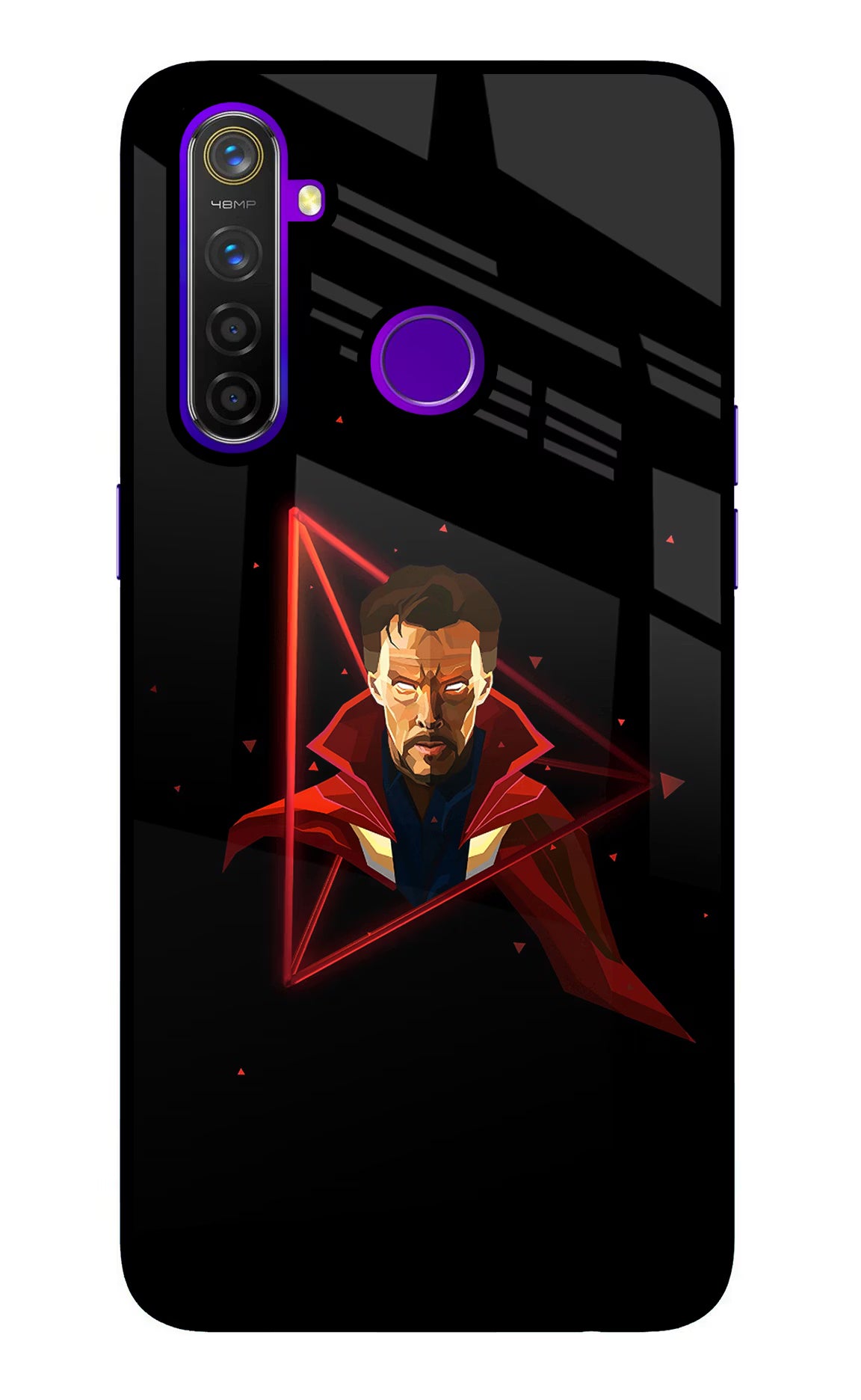Doctor Ordinary Realme 5 Pro Glass Case Back Cover by Casekaro