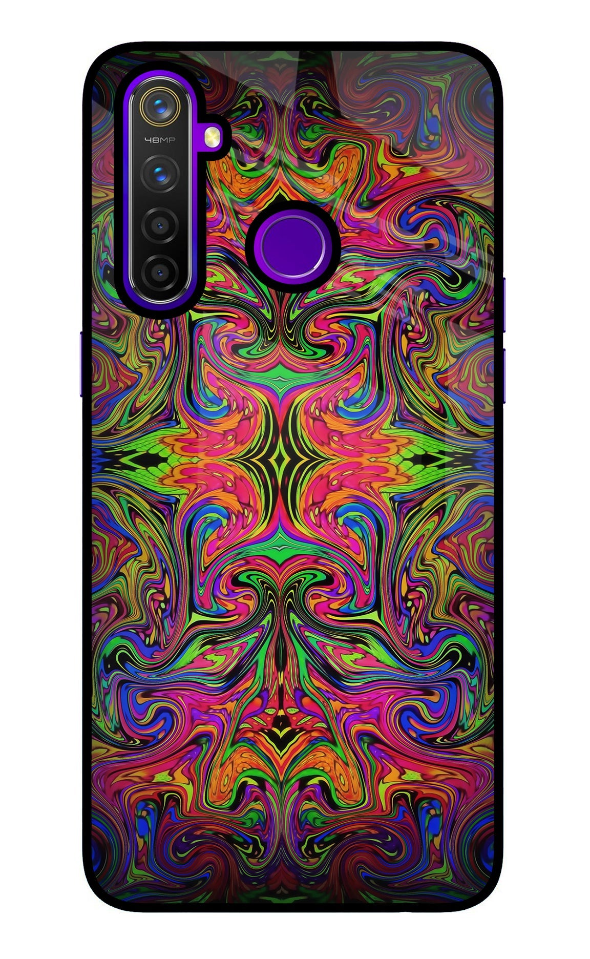 Psychedelic Art Realme 5 Pro Back Cover