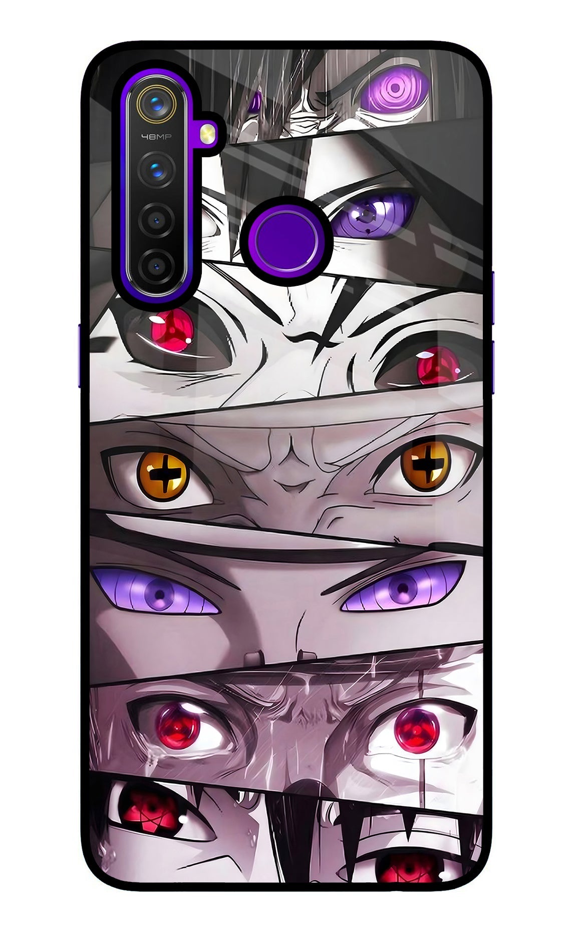 Naruto Anime Realme 5 Pro Glass Case