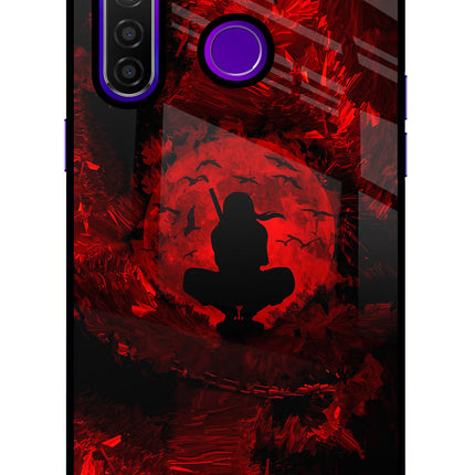 Itachi Uchiha Realme 5 Pro Glass Case Back Cover by Casekaro