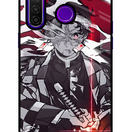 Demon Slayer Realme 5 Pro Glass Case Back Cover by Casekaro