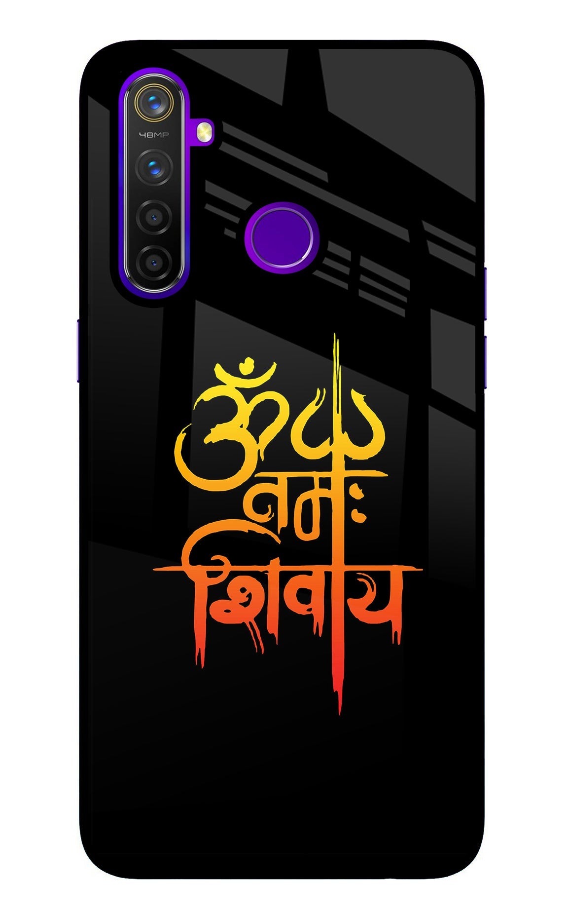 Om Namah Shivay Realme 5 Pro Back Cover