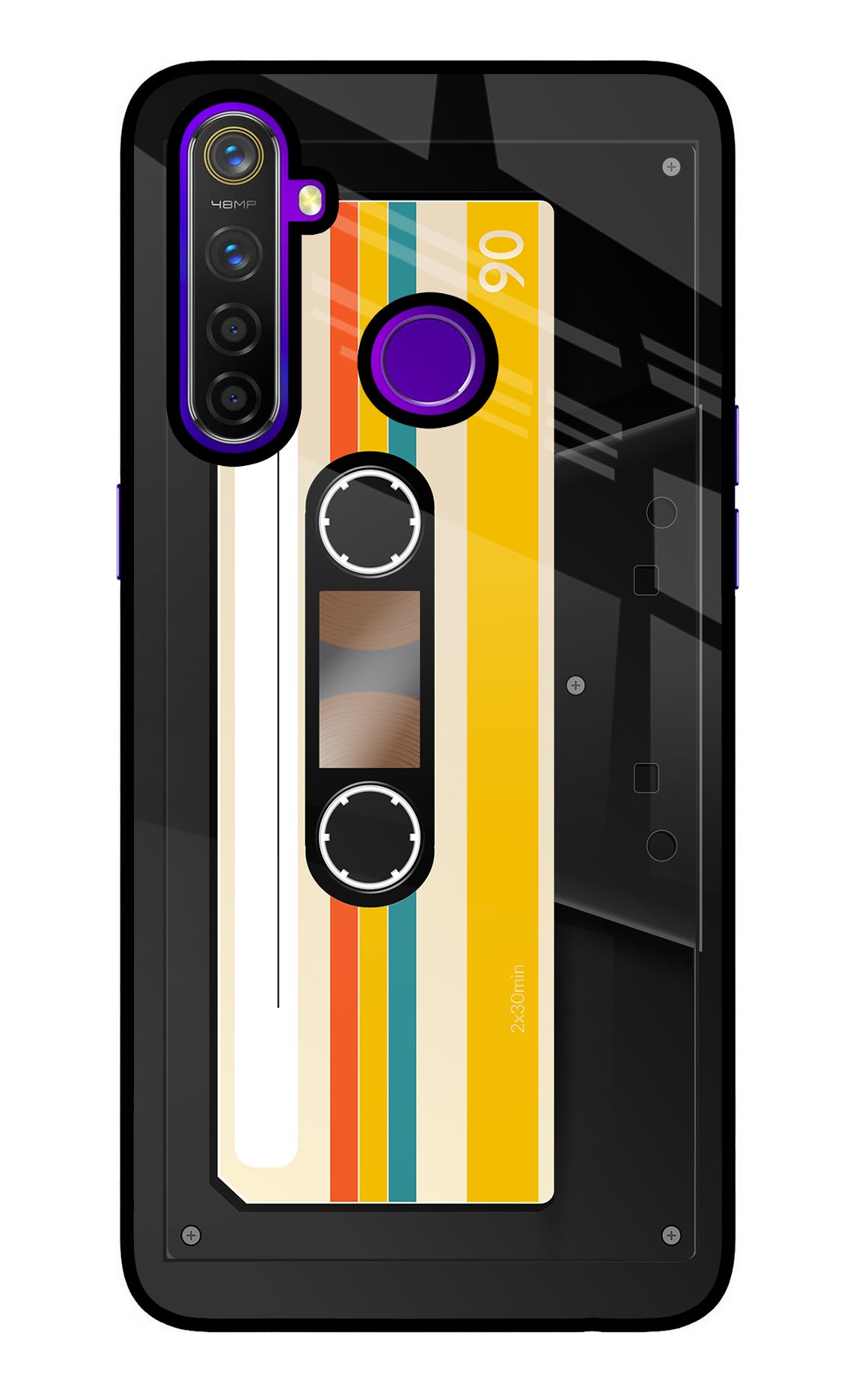 Tape Cassette Realme 5 Pro Back Cover