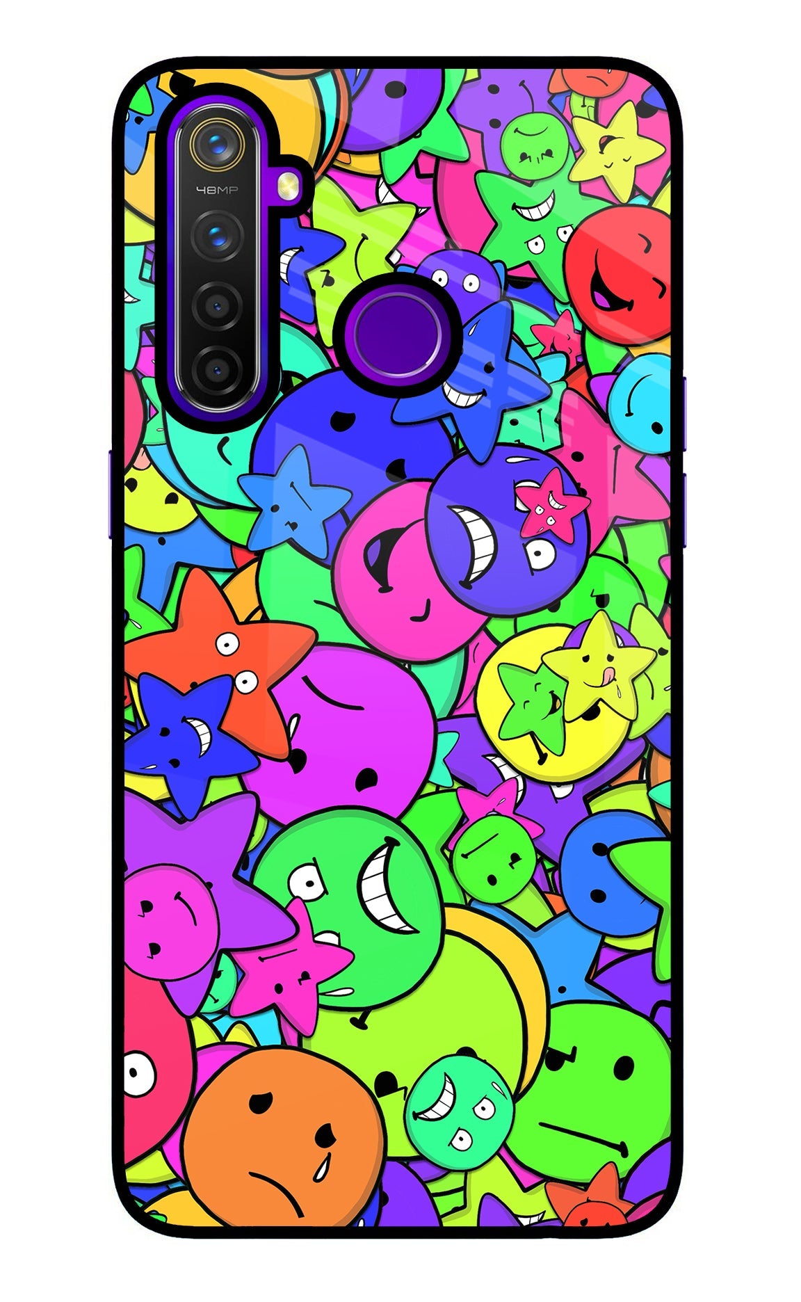 Fun Doodle Realme 5 Pro Back Cover