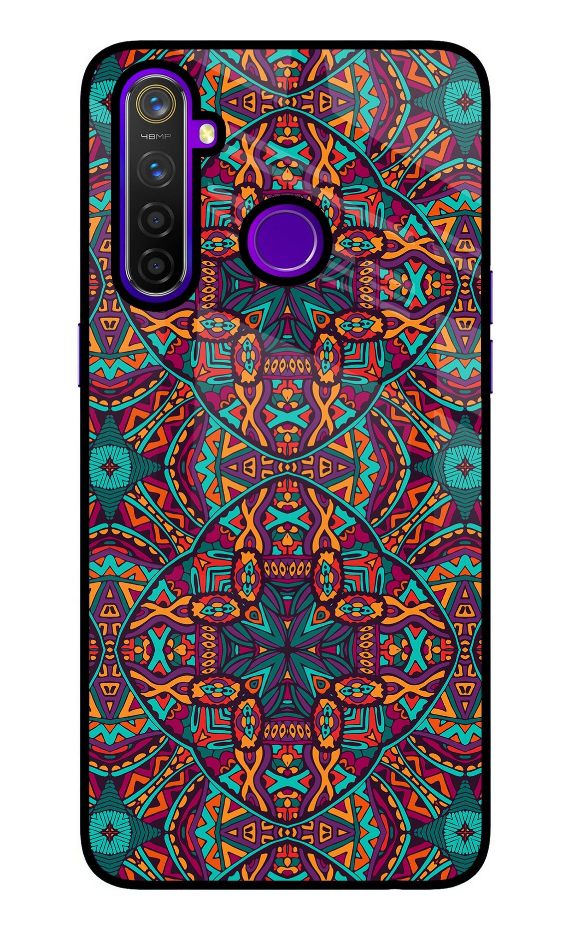 Colour Mandala Realme 5 Pro Back Cover