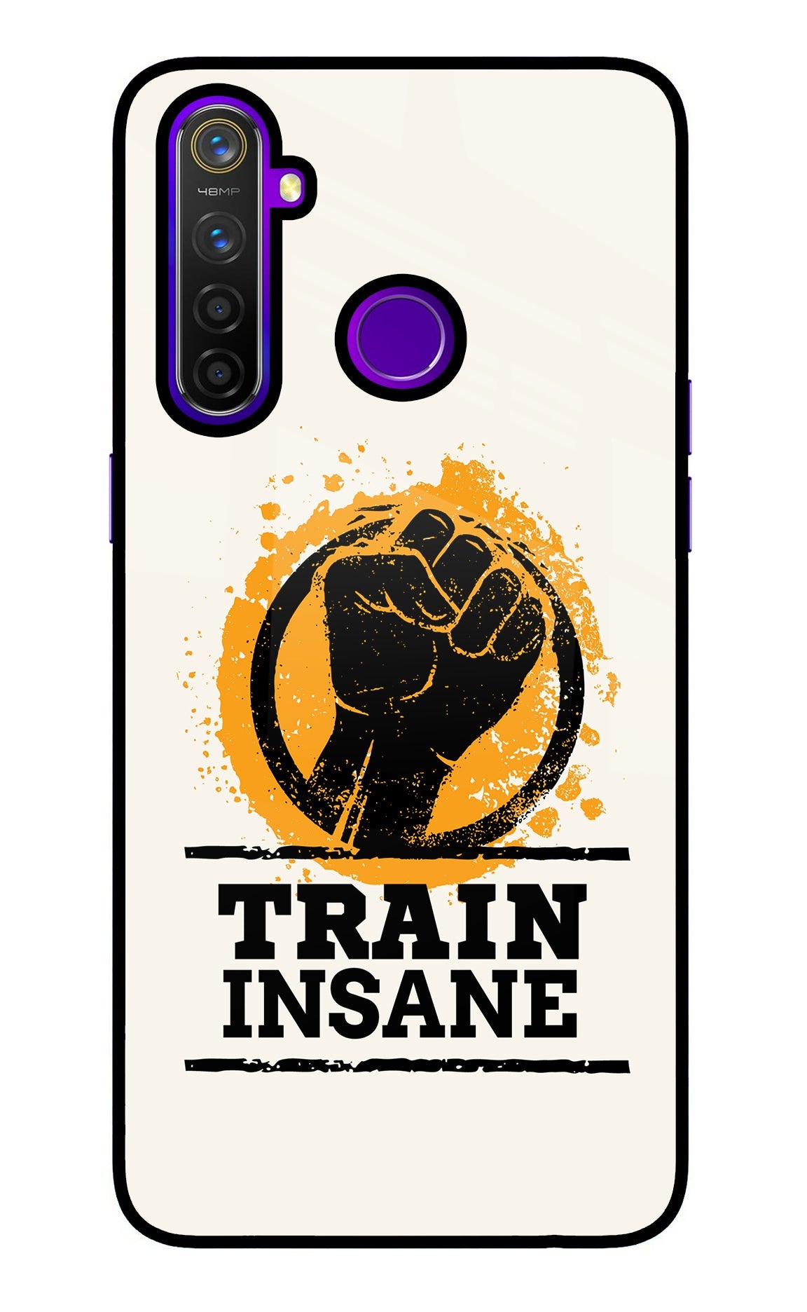 Train Insane Realme 5 Pro Back Cover