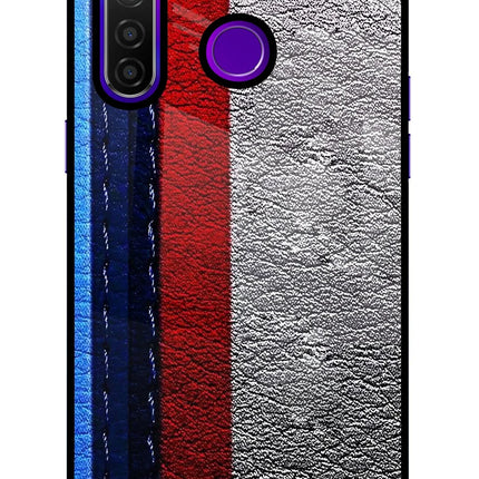 BMW Stripes Realme 5 Pro Glass Case