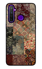 Desi Print Realme 5 Pro Glass Case