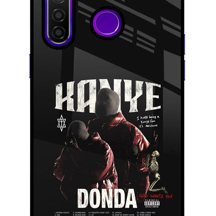 Donda Kanye West Realme 5 Pro Glass Case