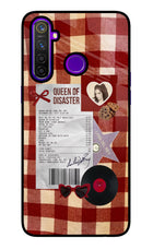 Queen of Disaster Realme 5 Pro Glass Case