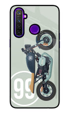 Classic Cafe Racer 99 Realme 5 Pro Glass Case