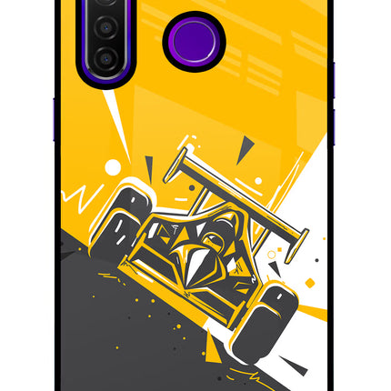 Track King Realme 5 Pro Glass Case