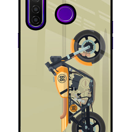 Vertical Speedster Realme 5 Pro Glass Case
