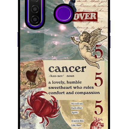 Cancer Zodiac Realme 5 Pro Glass Case