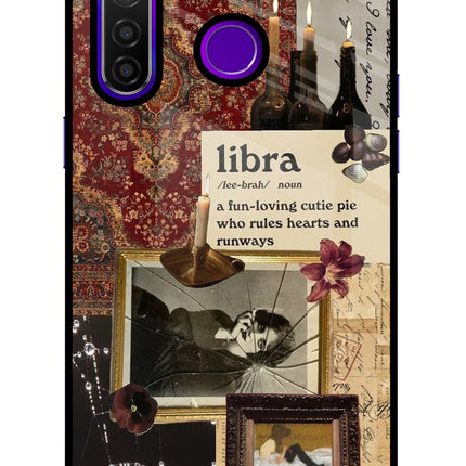 Libra Zodiac Realme 5 Pro Glass Case