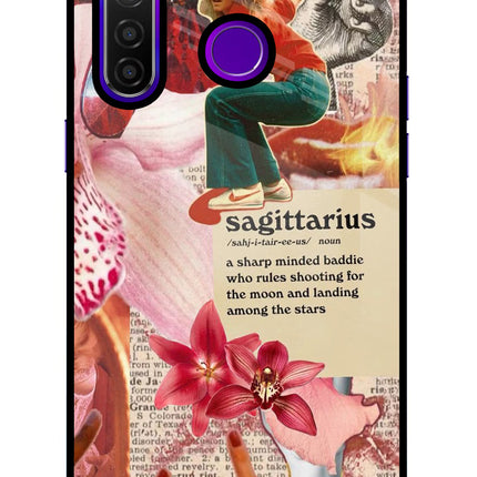 Sagittarius Zodiac Realme 5 Pro Glass Case