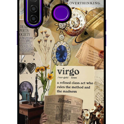 Virgo Zodiac Realme 5 Pro Glass Case