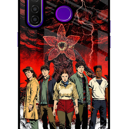 Ordinary Things Characters Realme 5 Pro Glass Case
