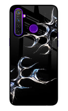 Chrome Tribal Realme 5 Pro Glass Case