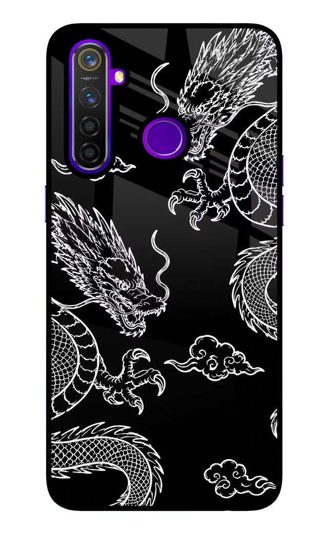 Twin Dragons Realme 5 Pro Glass Case