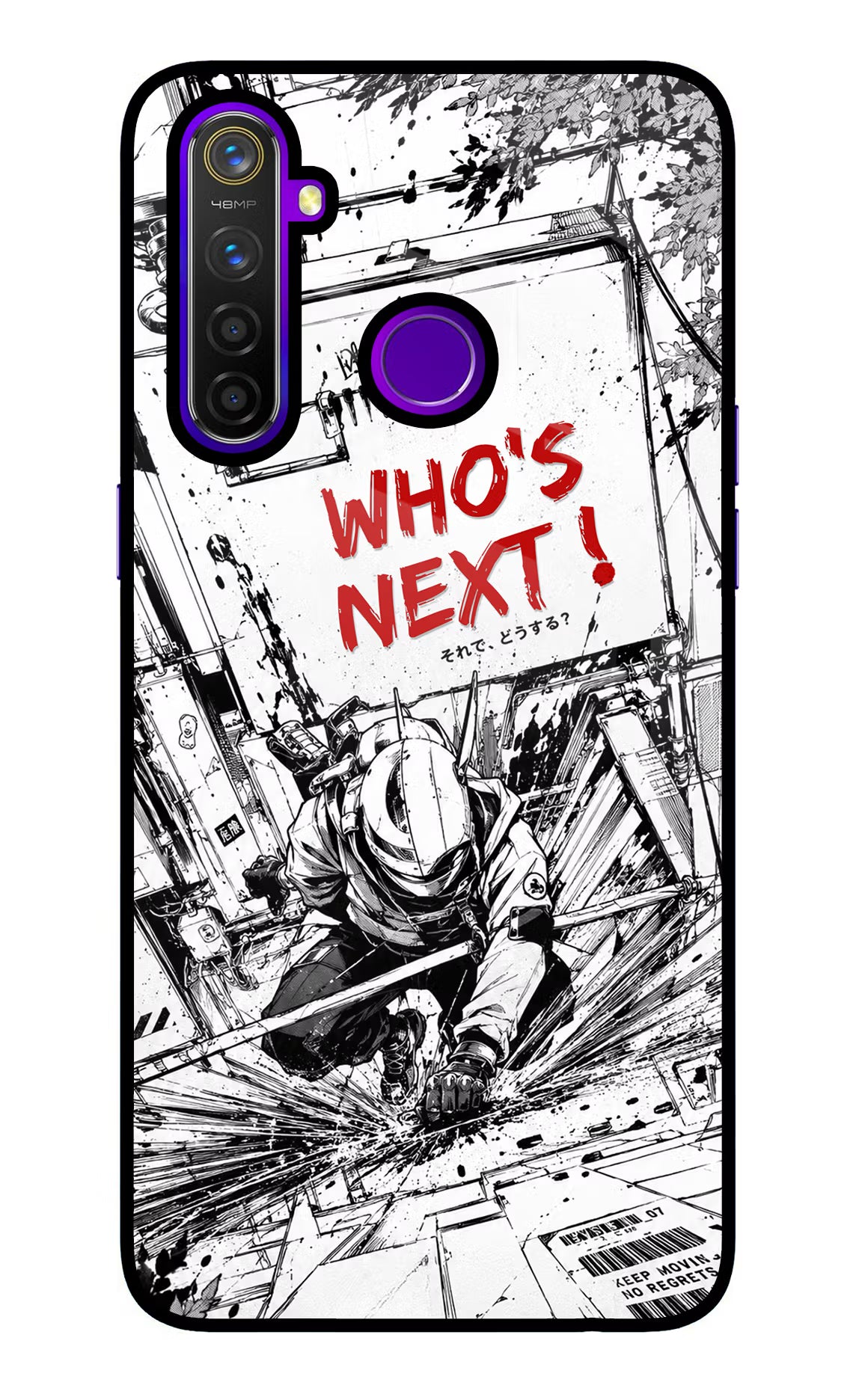 Who's Next Realme 5 Pro Glass Case