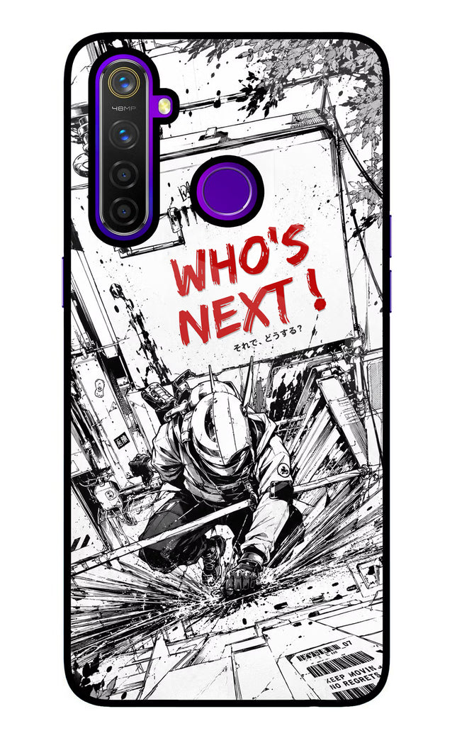 Who's Next Realme 5 Pro Glass Case