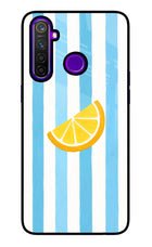 Summer Lemon Realme 5 Pro Glass Case
