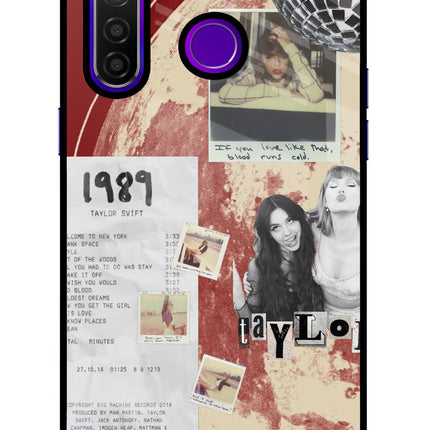 Taylor Swift Realme 5 Pro Glass Case