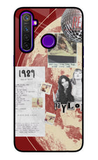 Taylor Swift Realme 5 Pro Glass Case