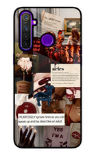 Zodiac Aries Realme 5 Pro Glass Case