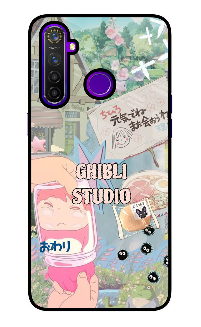 Studio Ghibli Realme 5 Pro Glass Case