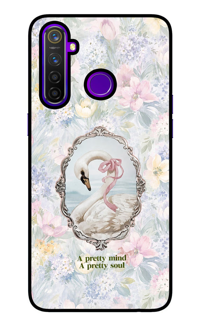 Pretty Mind Pretty Soul Realme 5 Pro Glass Case