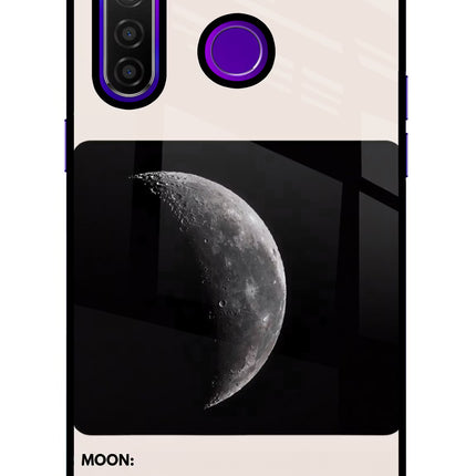 Moon Phase Realme 5 Pro Glass Case