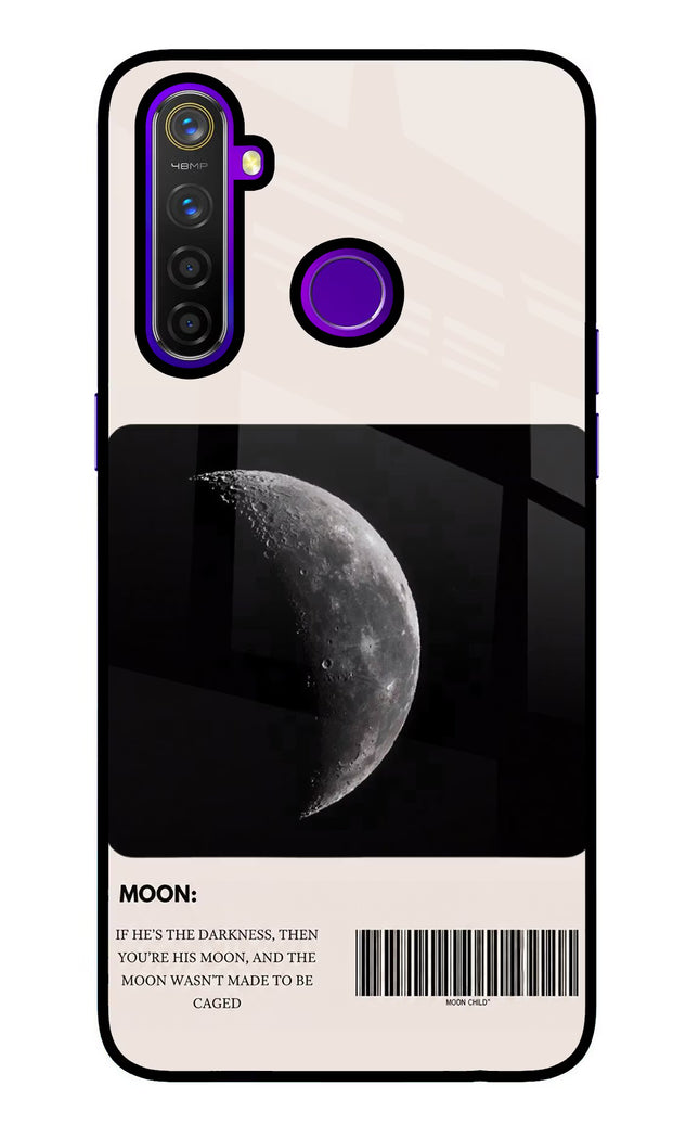Moon Phase Realme 5 Pro Glass Case
