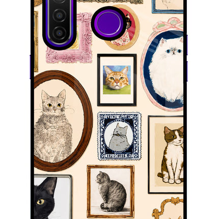 Mirror Cats Realme 5 Pro Glass Case
