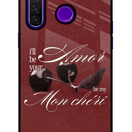 Velvet Cherry Realme 5 Pro Glass Case