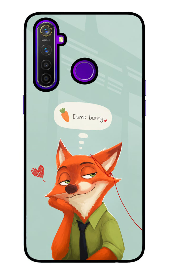 Nick Charm Realme 5 Pro Glass Case