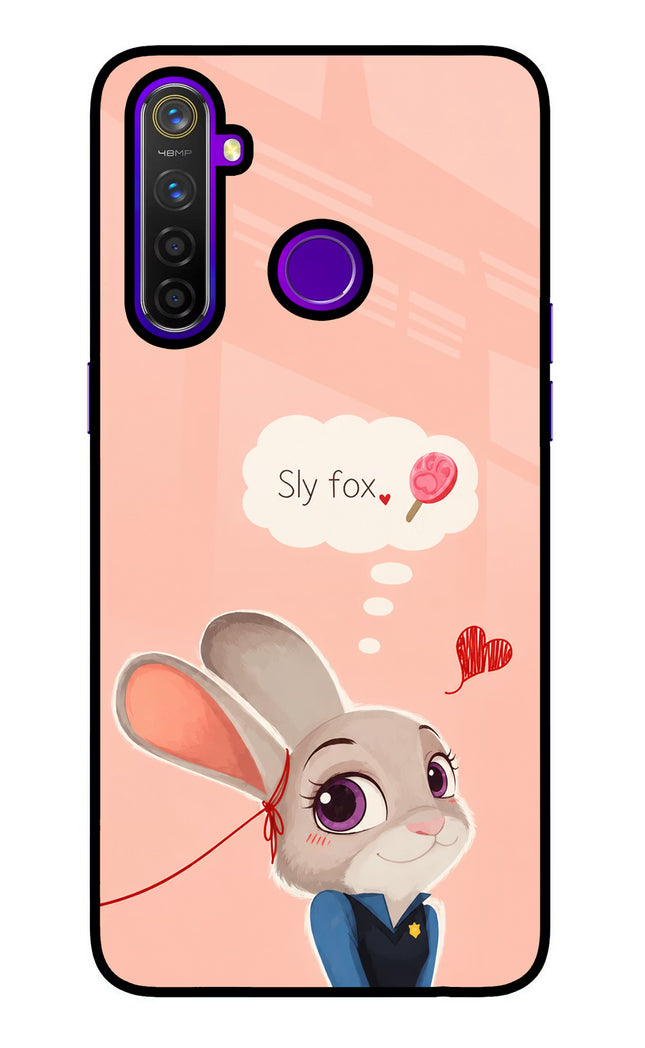 Judy Charm Realme 5 Pro Glass Case