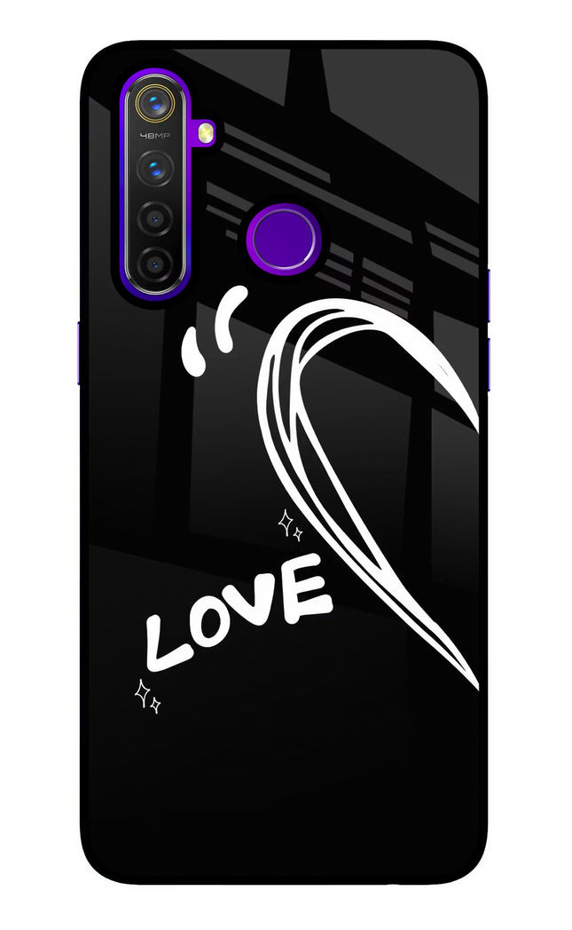 Love Line Realme 5 Pro Glass Case