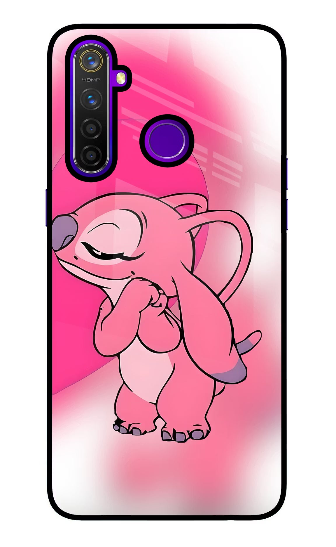 Angel Hug Realme 5 Pro Glass Case