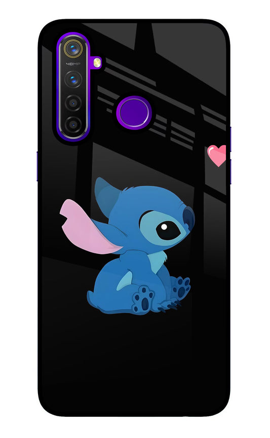 Stitch Crush Realme 5 Pro Glass Case