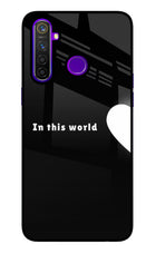 This World Realme 5 Pro Glass Case