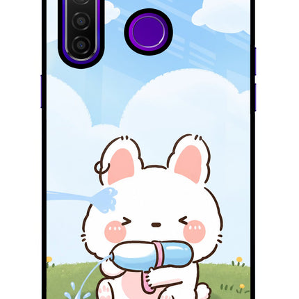 Bunny Treat Realme 5 Pro Glass Case