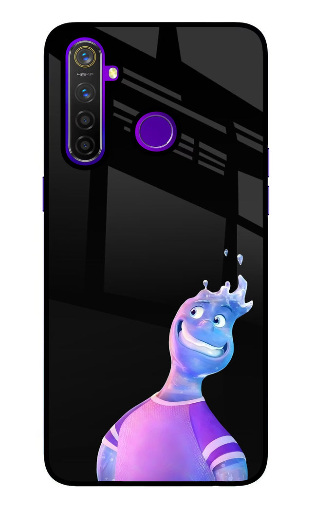 Wade Wave Realme 5 Pro Glass Case