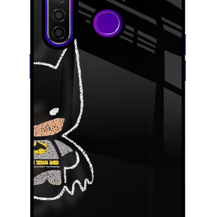Bat Kitty Realme 5 Pro Glass Case