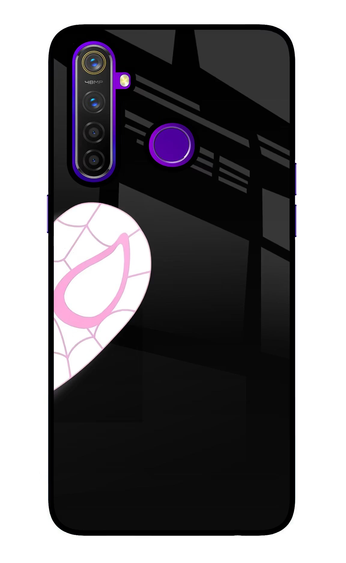 Gwen Mask Realme 5 Pro Glass Case