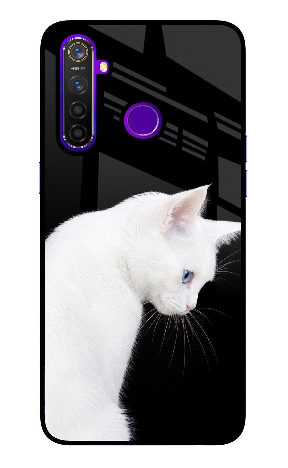 Snow Gaze Realme 5 Pro Glass Case