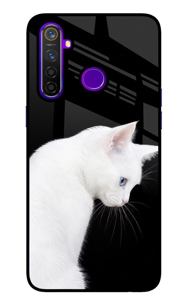 Snow Gaze Realme 5 Pro Glass Case