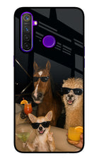 Party Squad Realme 5 Pro Glass Case